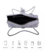 cow leather French baguette-shaped bag - Image 5