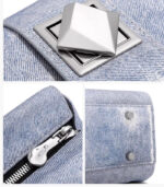 cow leather French baguette-shaped bag - Image 6